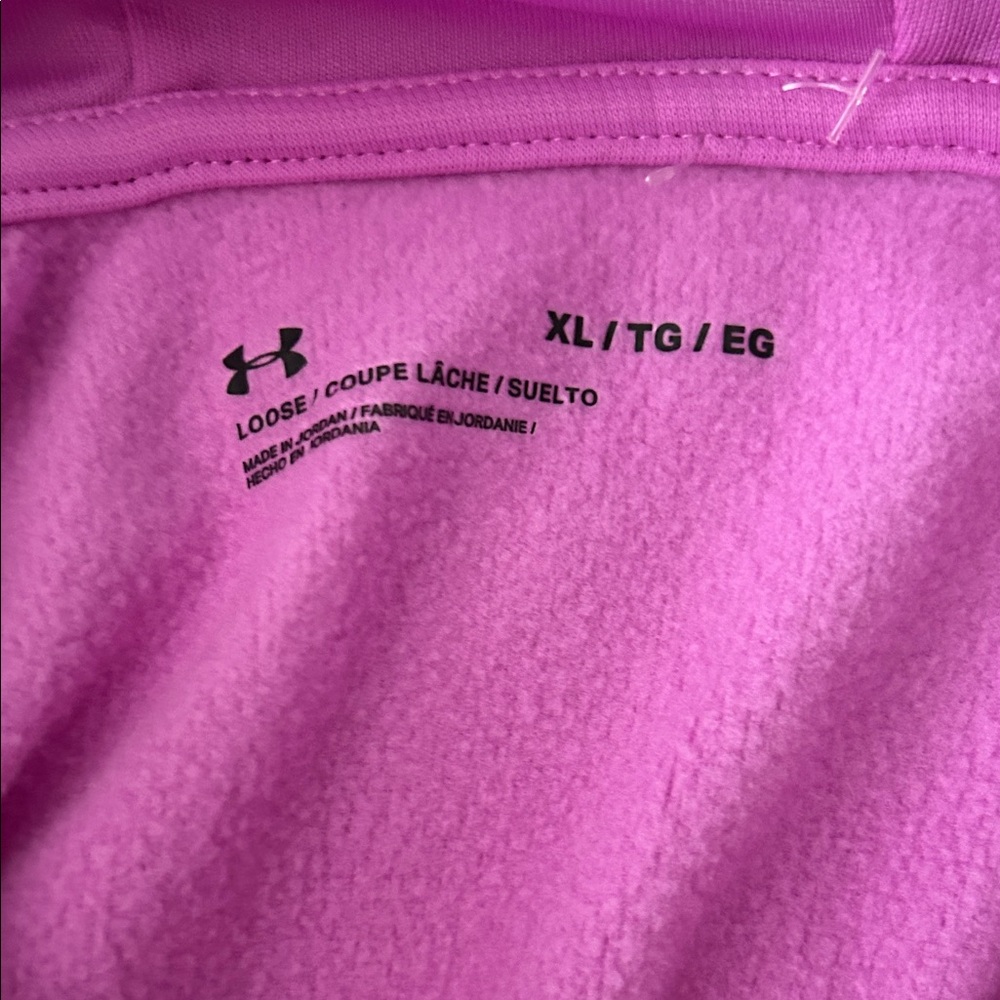 Under Armour Women's Purple Hoodie - Picture 2 of 4
